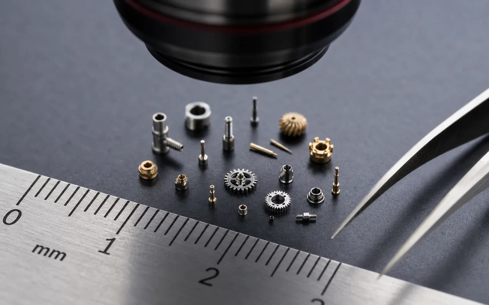 Precision micro-machined hinge hardware
